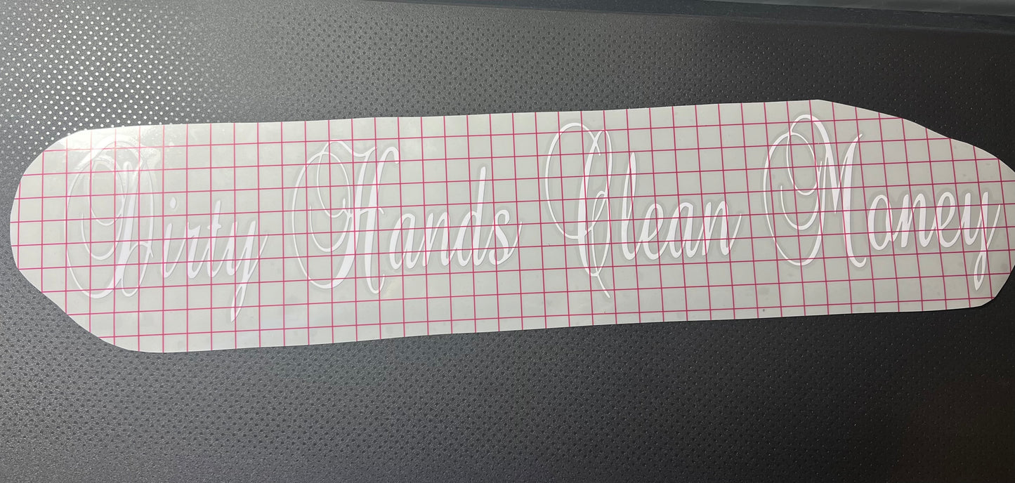 Dirty Hands, Clean Money