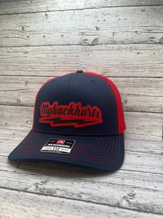 My Back Hurts Hat - Center Patch