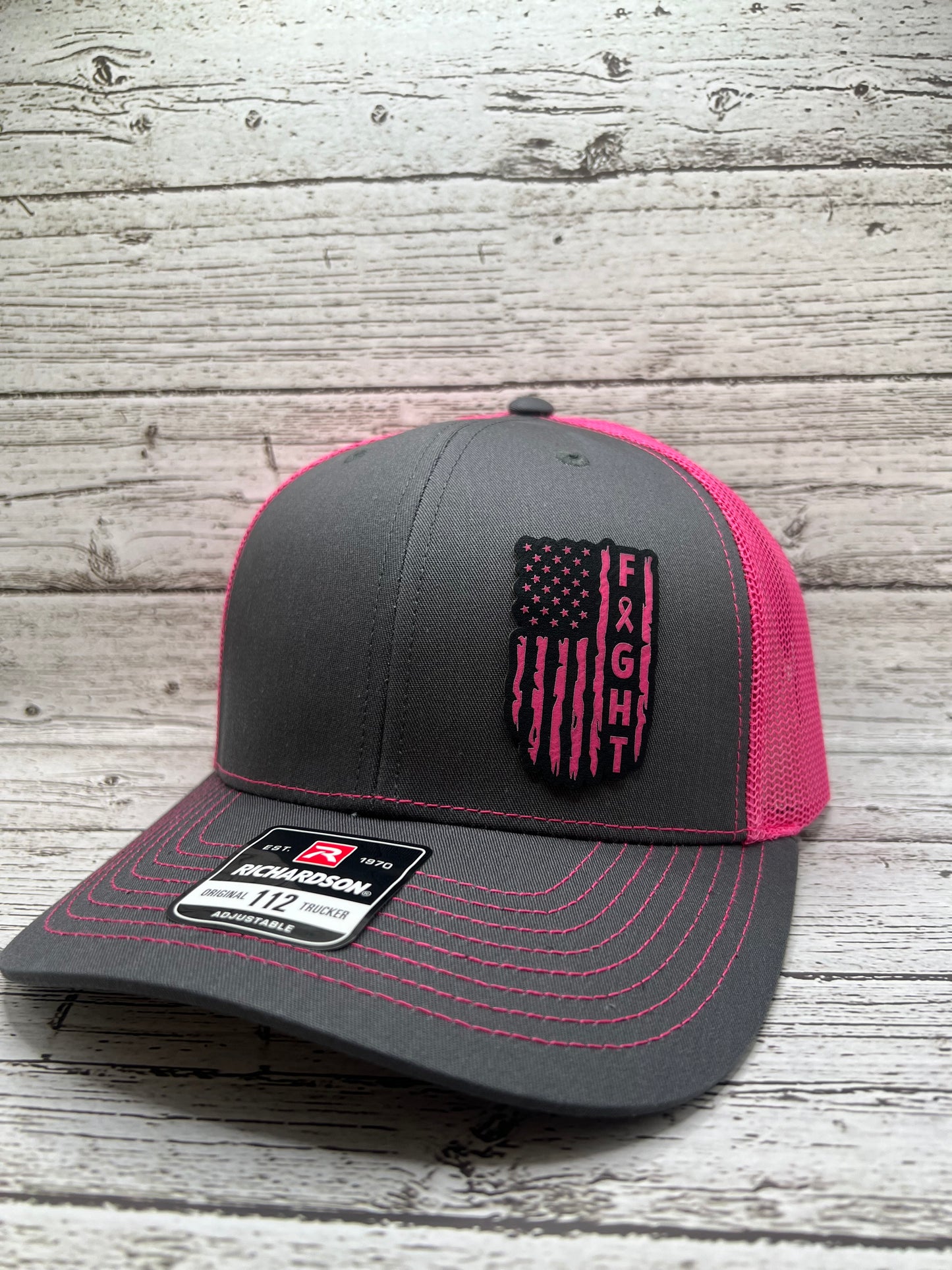 Breast Cancer Flag Hat