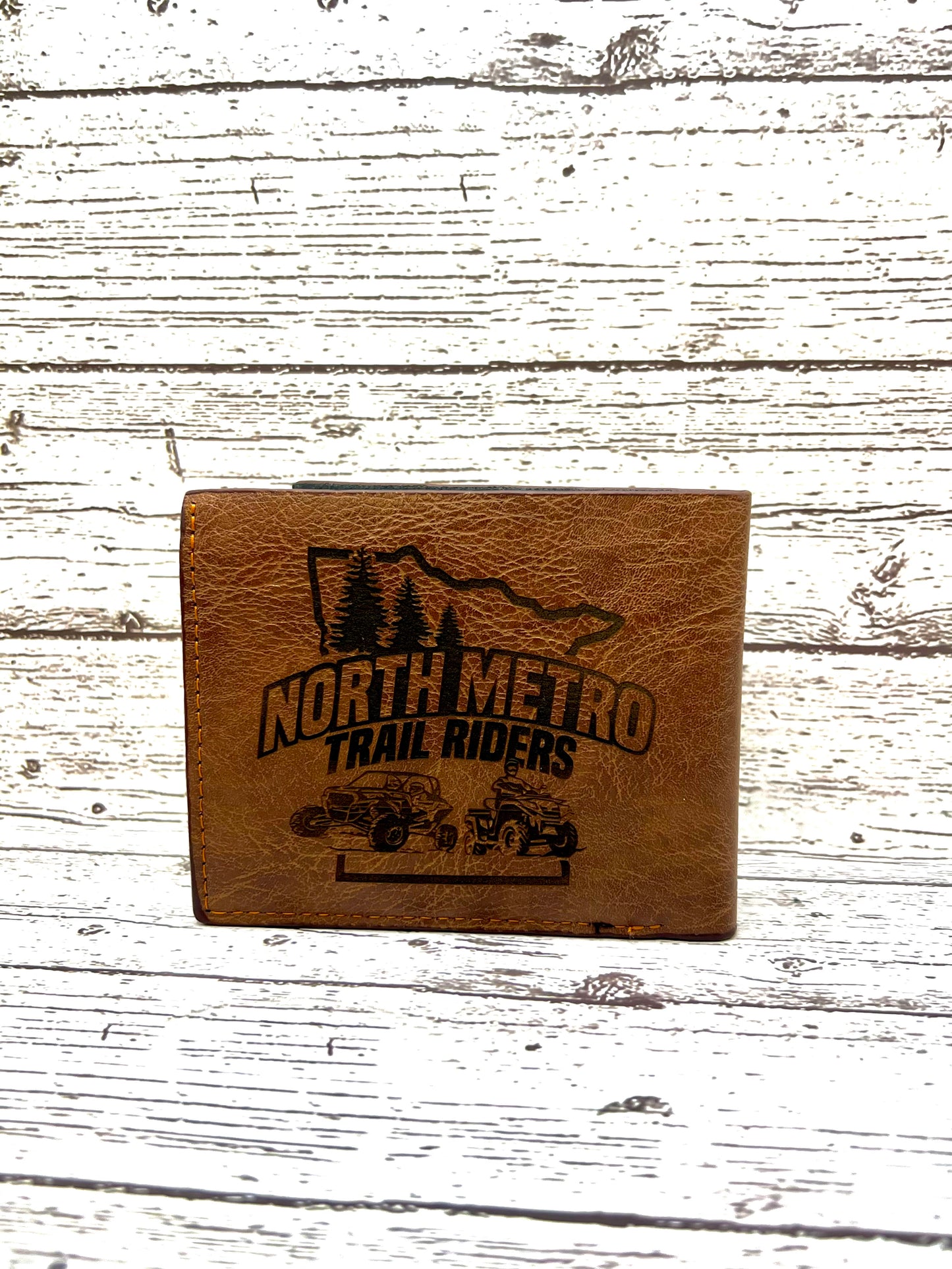 NMTR Wallet - Laser Engraved