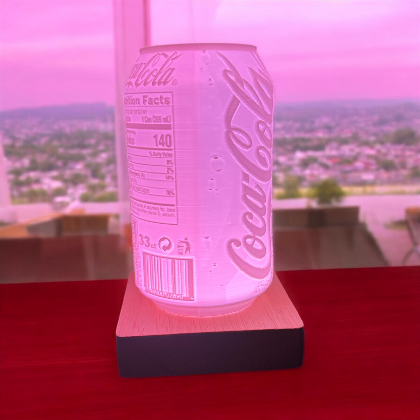 3D Coke Night Light