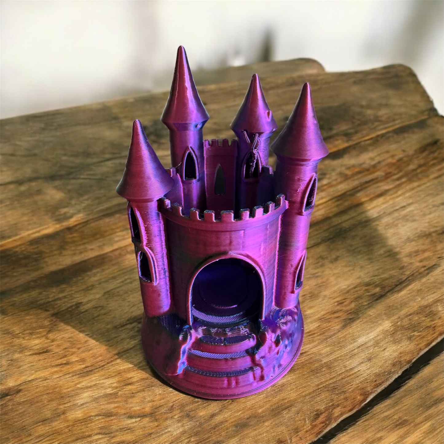 3D Enchanted Castle Candle Holder