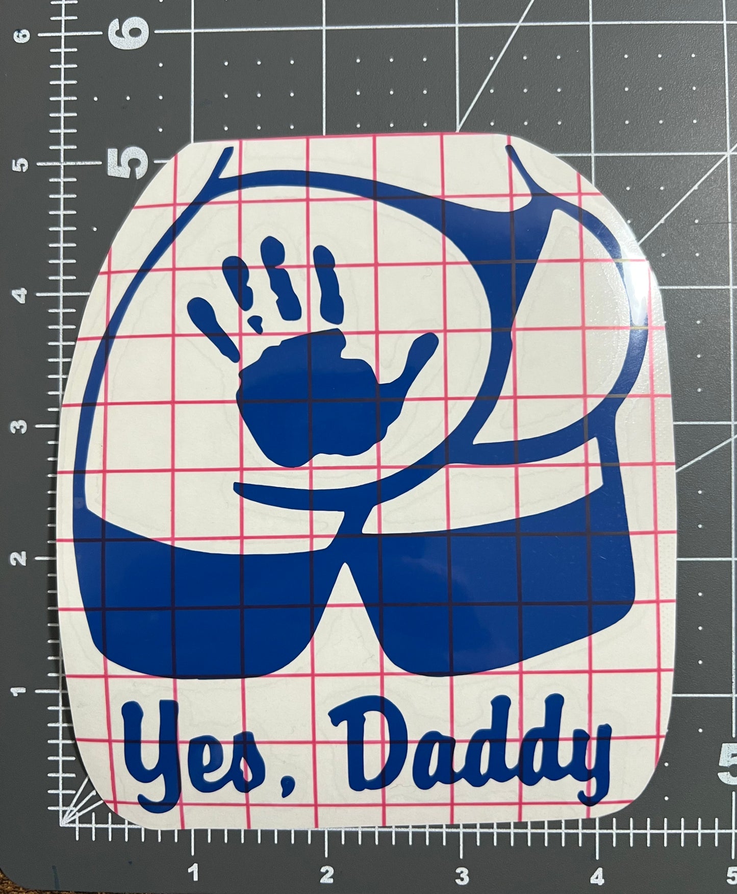Yes Daddy Decal