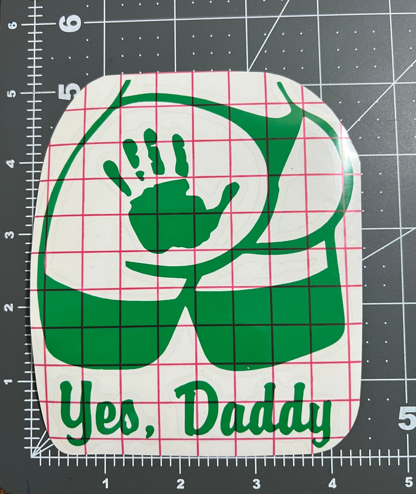 Yes Daddy Decal