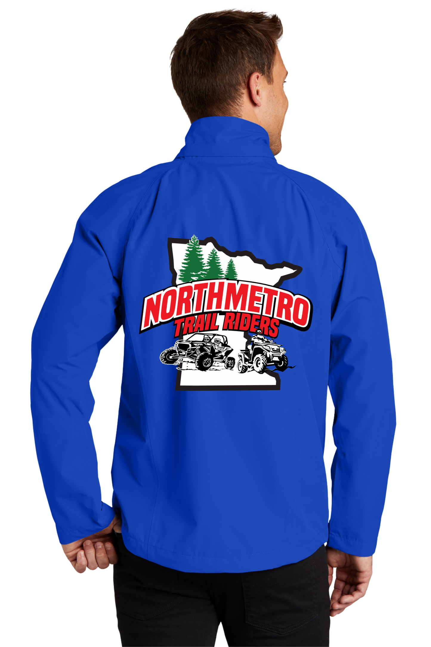 North Metro Trail Riders Mens Waterproof Jacket