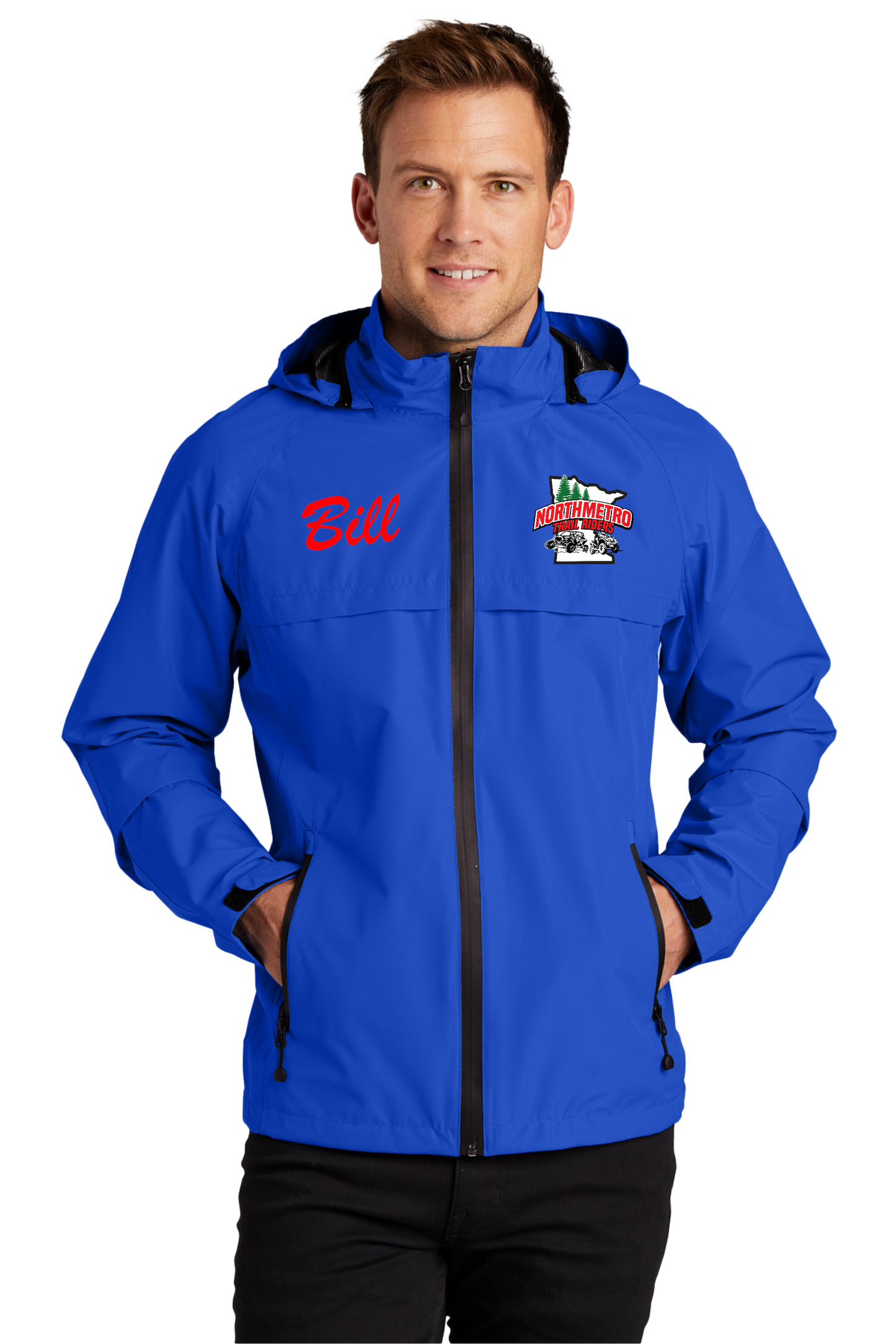North Metro Trail Riders Mens Waterproof Jacket