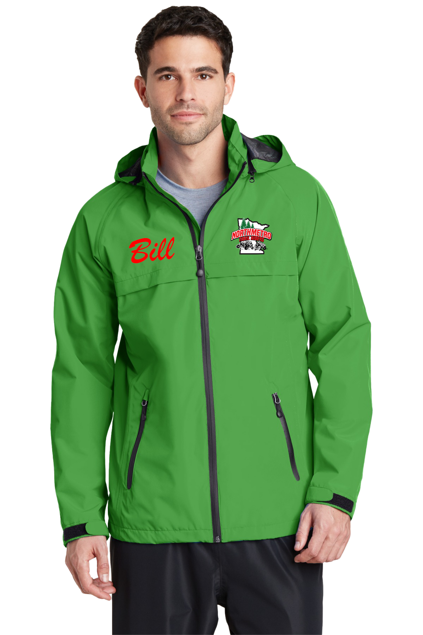 North Metro Trail Riders Mens Waterproof Jacket
