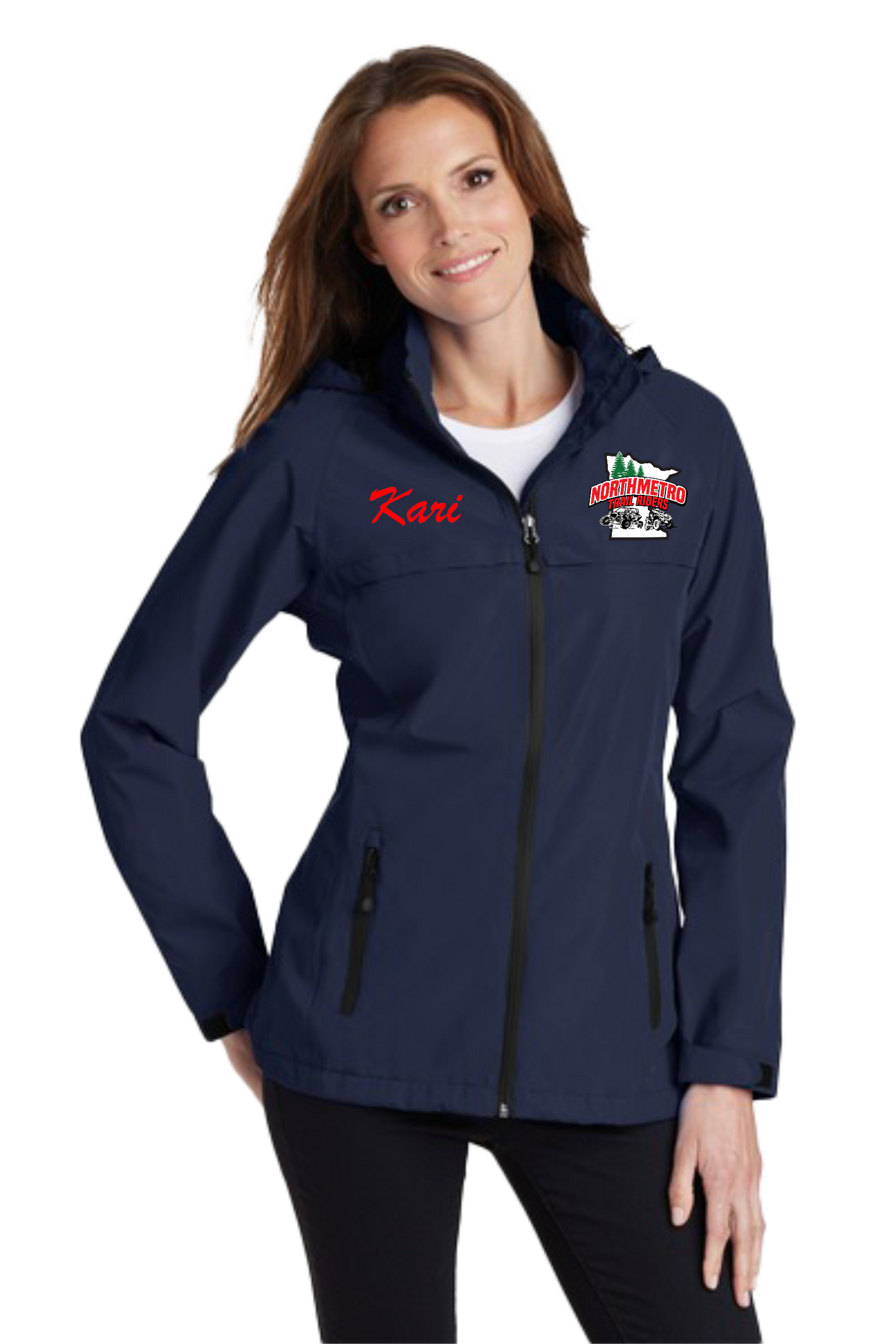 North Metro Trail Riders Womens Waterproof Jacket