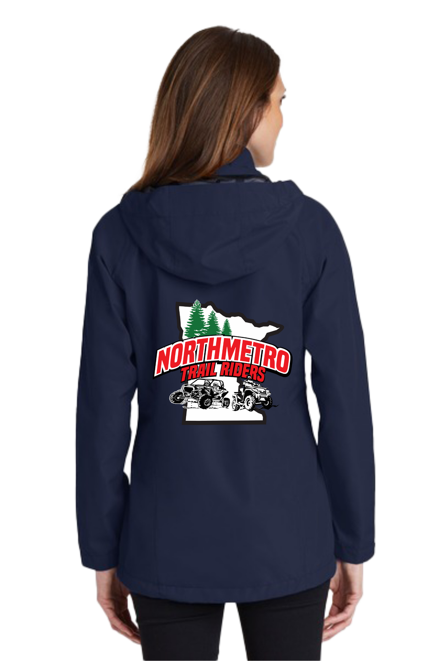 North Metro Trail Riders Womens Waterproof Jacket
