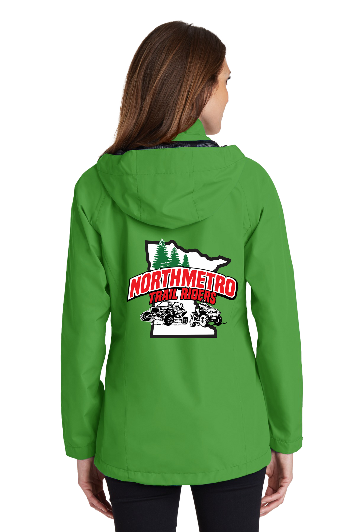 North Metro Trail Riders Womens Waterproof Jacket